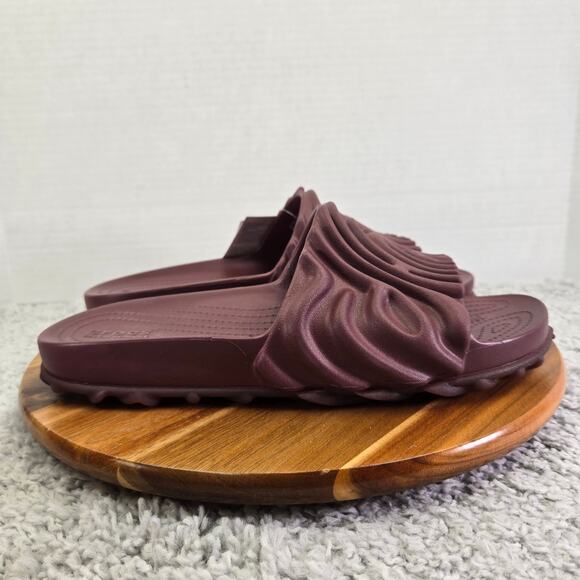 Crocs Mens 10 Salehe Bembury Pollex Slide Huckle Burgundy Casual Lifestyle Daily main image 16